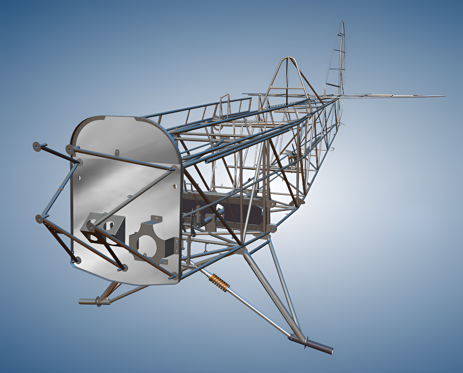 Airplane Fuselage CAD